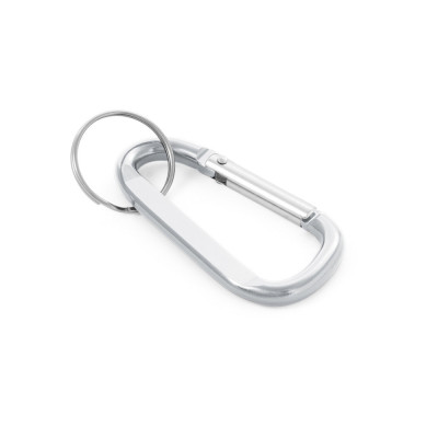 MATTHEW. Aluminium carabiner with keyring